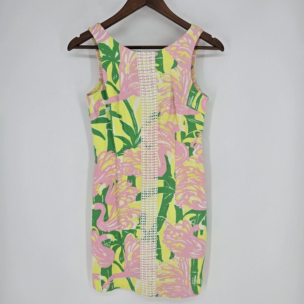 Lilly Pulitzer For Target Fan Dance Flamingo Shift Dress 2